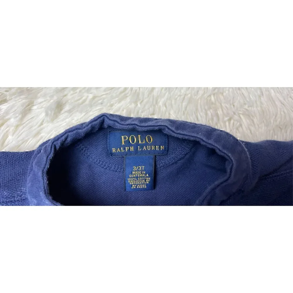 Boys Toddler 5 piece size 3T Short Sleeve & Long Sleeve shirt lot by Polo Ralph